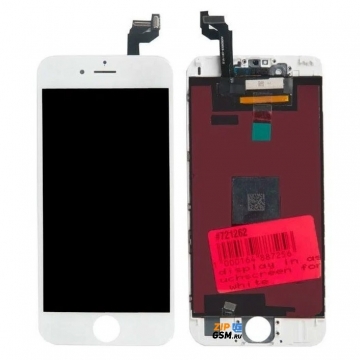 Дисплей iPhone 6S в сборе с тачскрином (белый) AAA