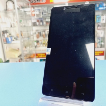 Дисплей Lenovo A6000 в сборе с тачскрином в рамке (черный) (телефон)