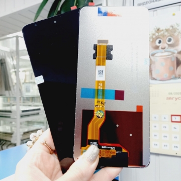 Дисплей Realme C67 4G (RMX3890) / C75 4G (RMX3941)  в сборе с тачскрином (черный)