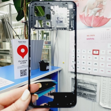 Средняя часть корпуса Realme 9 Pro+ (RMX3393) (черный)