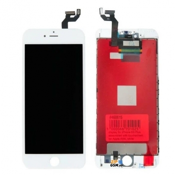 Дисплей iPhone 6S Plus в сборе с тачскрином (белый), AAA
