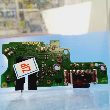 Плата дополнительная Tecno Pova 6 (LI7) с разъемом зарядки, гарнитуры и микрофоном, оригинал