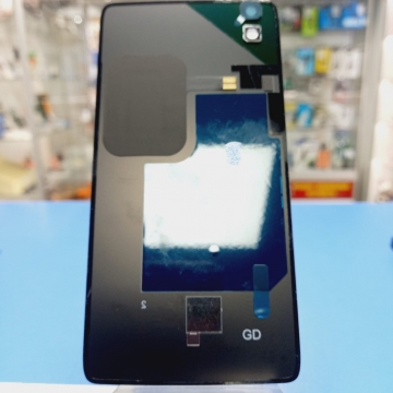 Задняя крышка Alcatel OT-6055K со стеклом камеры (черный) оригинал АСЦ