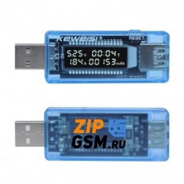 Charge Doctor / USB Тестер KWS-V20 (4-20V; 0-3A)