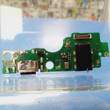 Плата дополнительная Tecno Spark Go 1 с разъемом зарядки, гарнитуры и микрофоном