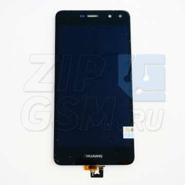 Дисплей Huawei Y6 2017 (MYA-L11 / MYA-L41)  в сборе с тачскрином (черный)