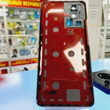 Задняя крышка Xiaomi 13 Lite (2210129SG) со стеклом камеры (черный) оригинал