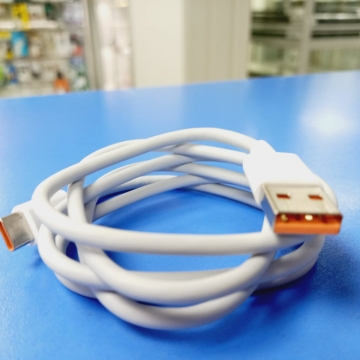 Кабель USB - Type-C, быстрая зарядка (1м 6A) для Xiaomi