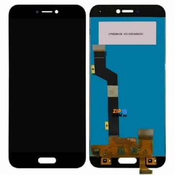 Дисплей Xiaomi Mi 5c в сборе с тачскрином (черный)