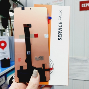Дисплей Xiaomi Poco X6 Pro 5G (2311DRK48G) / Redmi K70e (2311DRK48C) в сборе с тачскрином (черный) OLED ориг Service pack