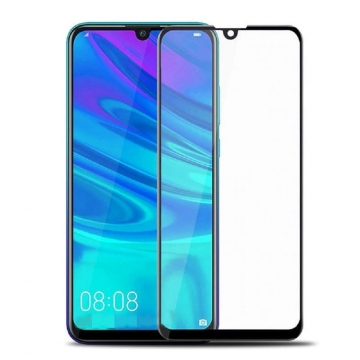 Защитная пленка Samsung SM-J415FN Galaxy J4+ (2018) / J610F Galaxy J6+ (2018) (стеклянная Gorilla Glass) полная наклейка (черная)