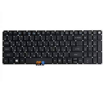 Клавиатура для ноутбука Acer Aspire E5-722/ E5-772/ V3-574G/ E5-573T/ E5-573/ E5-573G (NK.I1517.00K) без рамки, гор. Ent (черная)