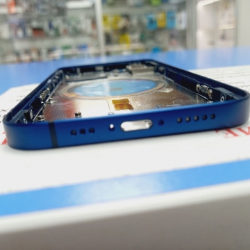Корпус iPhone 12 (синий) оригинал