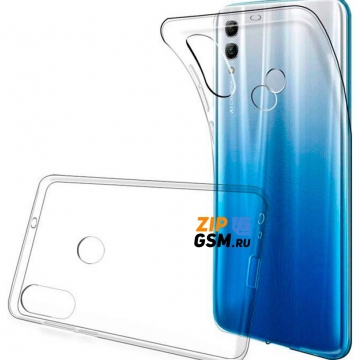 Чехол Huawei Honor 10 Lite / P Smart 2019 (POT-LX1) задняя накладка (силиконовый прозрачный)