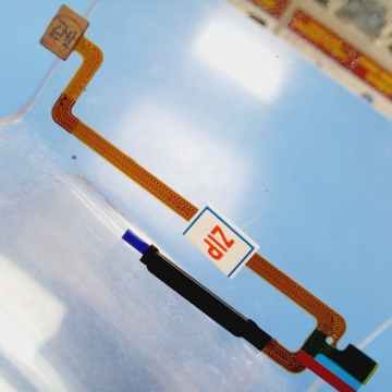 Шлейф Xiaomi Redmi 13 / Poco M6 4G сканер отпечатка пальцев (черный)