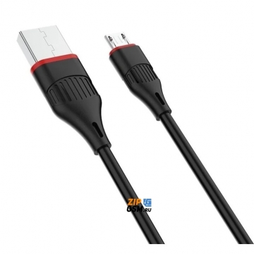 Кабель USB - micro USB BOROFONE BX17 Enjoy (1м PVC) черный