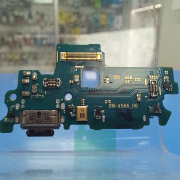 Плата дополнительная Samsung SM-A556F Galaxy A55 с разъемом зарядки, сим-карты и микрофоном, оригинал АСЦ p/n GH96-19091A