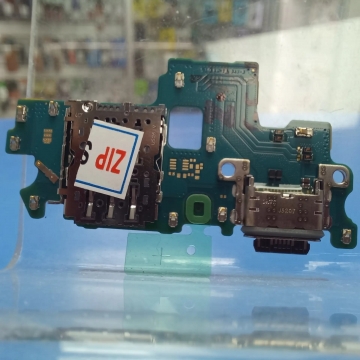 Плата дополнительная Samsung SM-A556F Galaxy A55 с разъемом зарядки, сим-карты и микрофоном, оригинал АСЦ p/n GH96-19091A