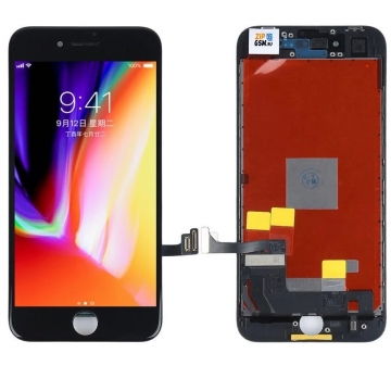 Дисплей iPhone 8 / iPhone SE (2020) в сборе с тачскрином (черный) AAA