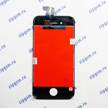 Дисплей iPhone 4 в сборе с тачскрином (черный) AAA