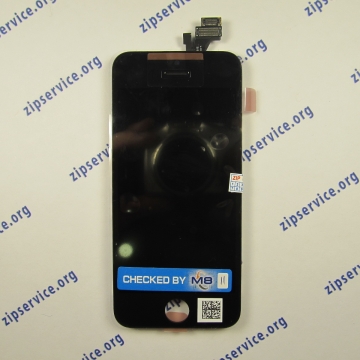 Дисплей iPhone 5S/SE  в сборе с тачскрином (черный) copy 