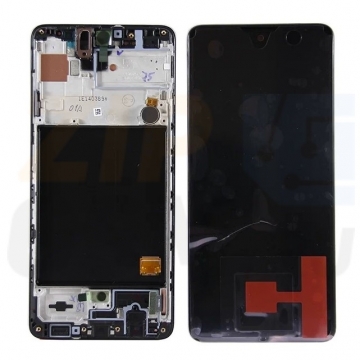 Дисплей Samsung SM-A515F Galaxy A51 в сборе с тачскрином (черный) оригинал АСЦ  p/n GH82-21669A