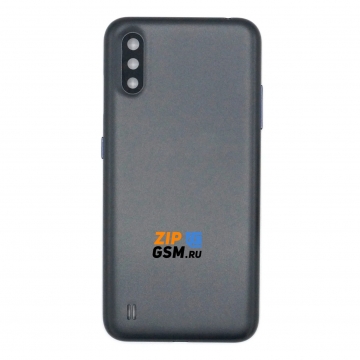 Задняя крышка корпуса Samsung SM-A015F/DS Galaxy A01 (черный) оригинал