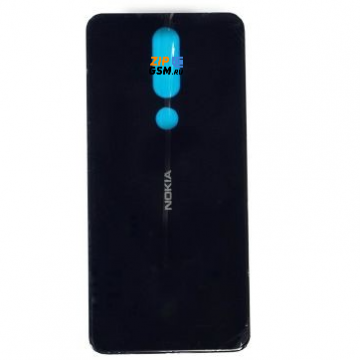 Задняя крышка корпуса Nokia 5.1 Plus (TA-1105) (синий)