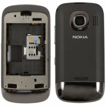 Корпус Nokia C2-03, С2-06 (черный) HIGH COPY