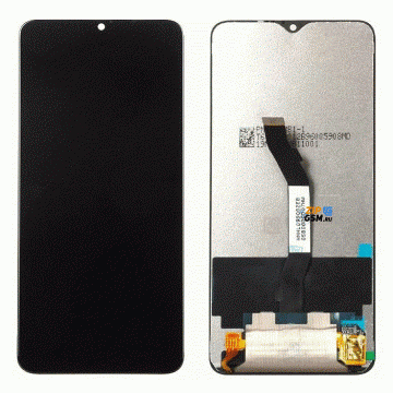 Дисплей Xiaomi Redmi Note 8 Pro в сборе с тачскрином (черный)