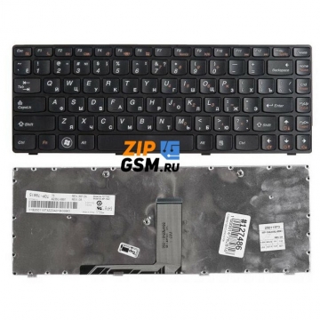 Клавиатура ноутбука Lenovo B470/G470/V470/Z470 (черный)