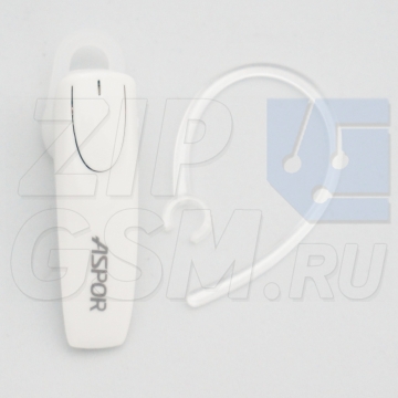 Гарнитура Bluetooth Aspor A602 (Bluetooth V4.0), белый