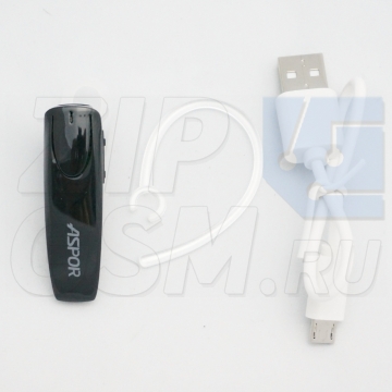 Гарнитура Bluetooth Aspor A602 (Bluetooth V4.0), черный