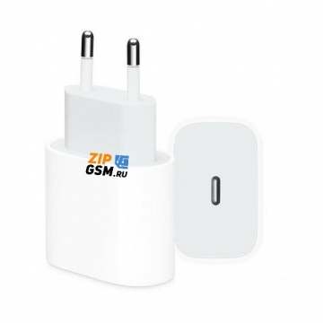 СЗУ USB-C 18W Power Adapter с выходом USB Type-C (MU7V2ZM/A) (белое)
