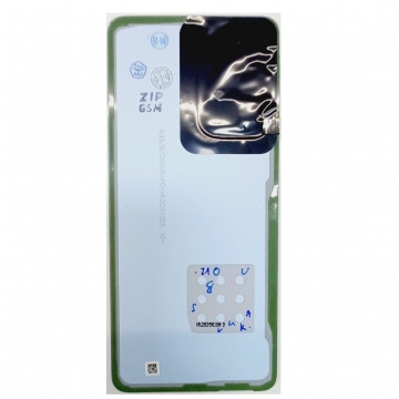 Задняя крышка корпуса Samsung SM-A336B Galaxy A33 5G (2022) со стеклом камеры (голубой) ориг