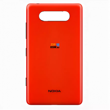 Задняя крышка корпуса Nokia 820 (красный)