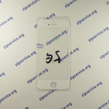 Стекло для iPhone 5/5C/5S олеофобное покрытие (белый) AAA