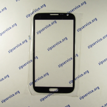 Стекло Samsung GT-N7100 Galaxy Note 2 (черный)