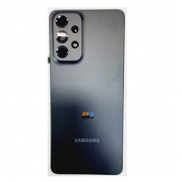Задняя крышка корпуса Samsung SM-A336B Galaxy A33 5G (2022) со стеклом камеры (черный) ориг