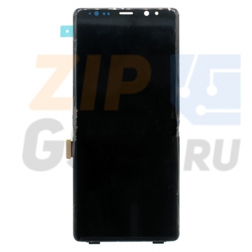 Дисплей Samsung SM-N950 Galaxy Note 8 в сборе с тачскрином (черный) оригинал АСЦ p/n GH97-21065A