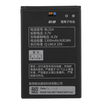 Аккумулятор Lenovo A208T / A218T / A269 / A300T / A305E / A316i (BL214) /Explay Alto /Мегафон (MegaFon) MS3A 1300mAh, ориг