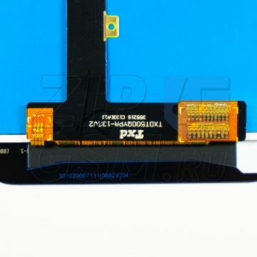 Дисплей ZTE Blade X3 (D2 A452) в сборе с тачскрином (черный)