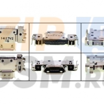 Разъем зарядки Asus PadFone Infinity (A80 / A86) / PadFone S (PF500KL) / PadFone X (A91) 13pin