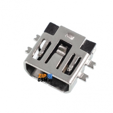 Разъем зарядки Mini USB 2.0 (USB-MU-005-02) 5pin