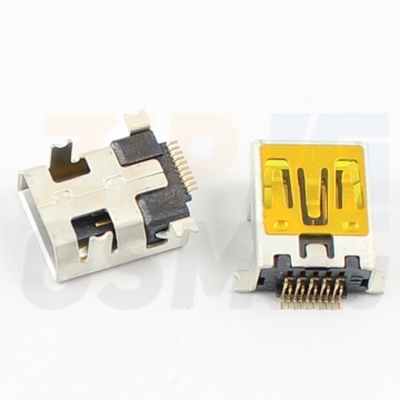 Разъем зарядки Mini USB 2.0 (USB-MU-010-F01) 10pin